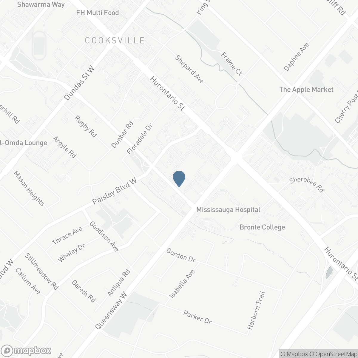 1105 - 2323 CONFEDERATION PARKWAY, Mississauga, Ontario L5B 1R6